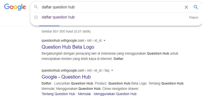 question hub