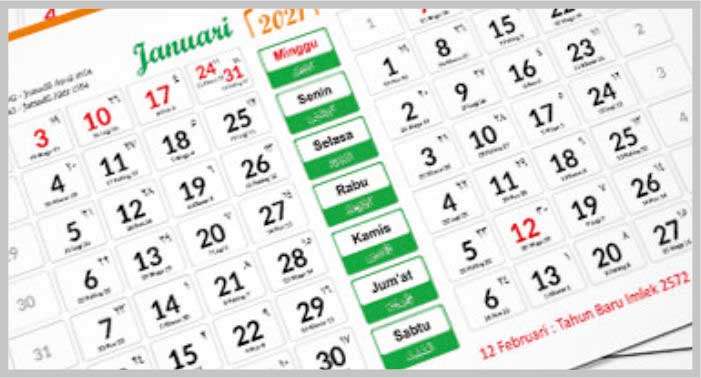 Desain Kalender 2022 CDR